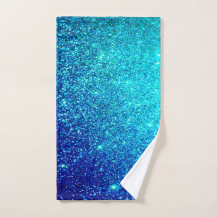 Ombre de la gloire bleue étincelante Turquoise co
