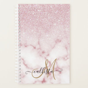 Ombre de marbre de marbre rose rose brillant