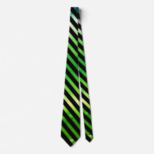 Ombre Emerald Yellow Blue Green Krawatte