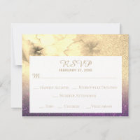 *~* Ombre Glitzer Eggplant Gelbe Golden UAWG