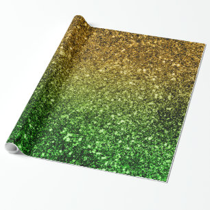 Ombre Glitzer funkelnd Geschenkpapier