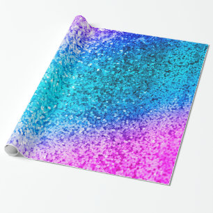 Ombre Glitzer Wrapping Paper Geschenkpapier