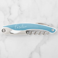 Ombre Gradient Dip Dye Blue Custom Brautparty