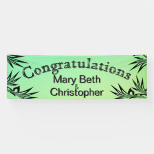 Ombre Green gratuliert zu Names Banner