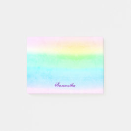 Ombre Grunge Pastel Green Post-It Notes Post-it Klebezettel