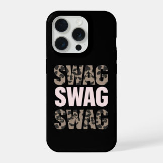 Ombre Holzkohle Swag iPhone 15 Pro Hülle