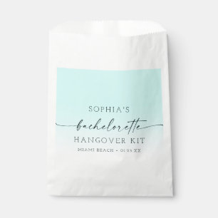 Ombre Junggeselinnen-Abschied Hangover Kit Geschenktütchen