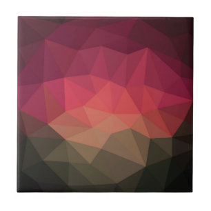 Ombre-Kristalleffekt geometrisches modernes Design Fliese