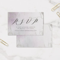Ombre Lumière Purple Frost Site Web RSVP Insérer d