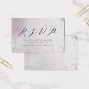Ombre Lumière Purple Frost Site Web RSVP Insérer d