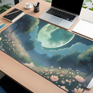 Ombre Lune Enchantée Grand Mat De Bureau