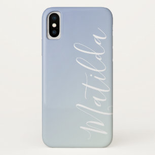 Ombre Mauve Violet Lila Schlichter Personalisierte Case-Mate iPhone Hülle