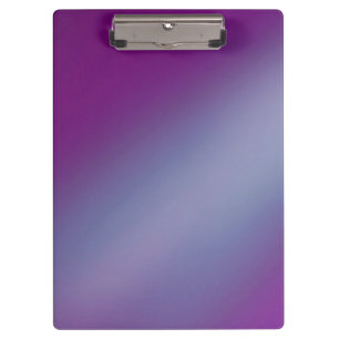 Ombre Moonlight Double Strip blau lila Klemmbrett