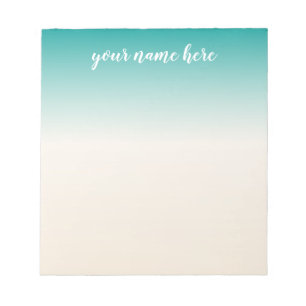 Ombre Notepad Personalisiert Notizblock