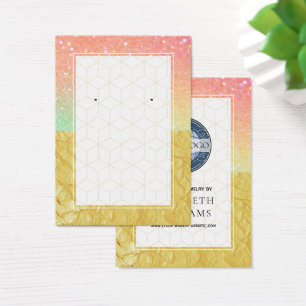 Ombre Parties scintillant Gold Arc-en-Ciel Écouteu