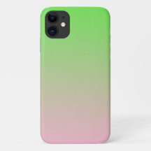 Ombre Pink bis Lime Green