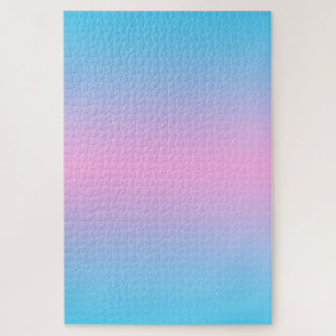 Ombre Pink und Himmelblau Farbverlauf