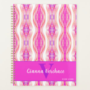 Ombre Pinks Purples und Golden Geode Agate Planer
