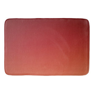 Ombre Red Brown Badematte
