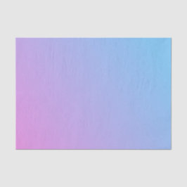 Ombré rosa bis blaues Gewebe Seidenpapier