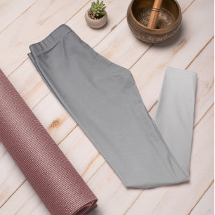 Ombre Trend Color Slate Gray - Pastell Leggings