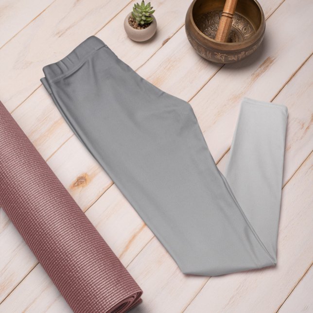 Ombre Trend Color Slate Grey - Pastel Leggings (Créateur téléchargé)