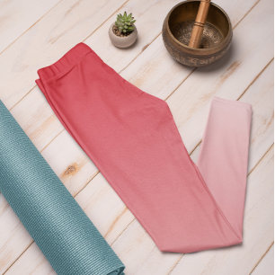 Ombre Trend Color Vibranred - Pastel Leggings
