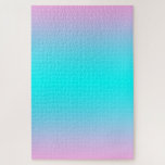 Ombre Türkis und Pink Gradient<br><div class="desc">Ombre Türkis Pink Gradient schwieriges Puzzle.</div>