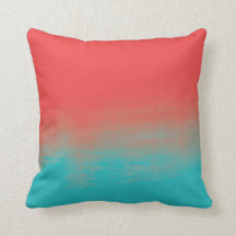 Ombre Watercolor-Beschaffenheit - aquamarin und