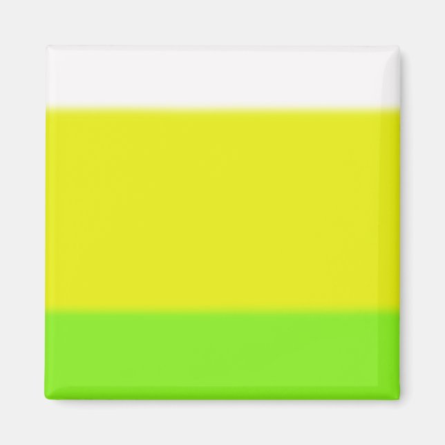 OmbreYellowGreen10000 Magnet (Vorne)