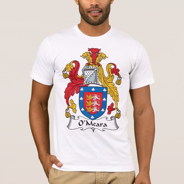 O'Meara-Familienwappen T-Shirt (Vorderseite)