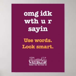 Omega idk mit poster