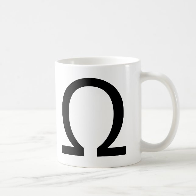 Omega Kaffeetasse (Rechts)