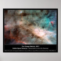 Omega-Nebel M17 Hubble-Teleskop-Foto