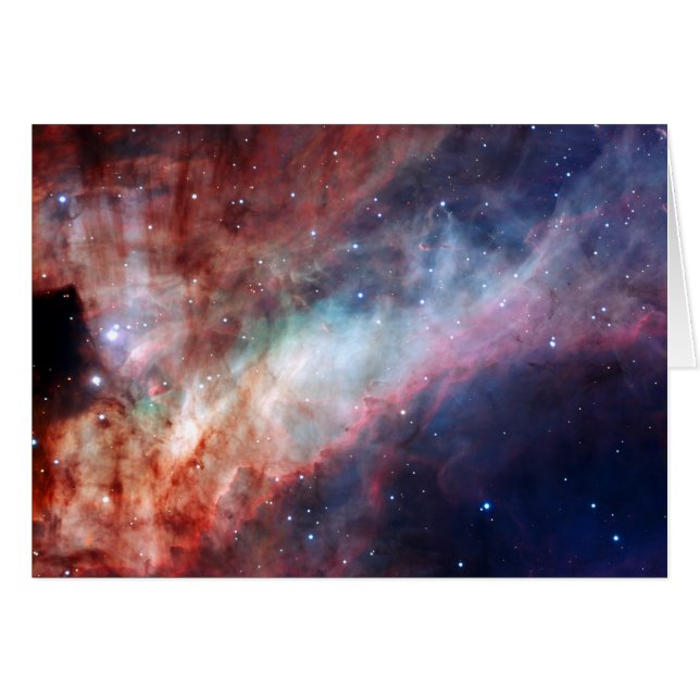 Omega Nebula Space Astronomie (Vorderseite (Horizontal))