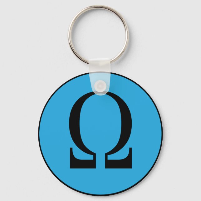 Omega Schlüsselanhänger (Vorderseite)