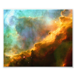Omega-/Schwan-Nebelfleck (Hubble Teleskop) Fotodruck