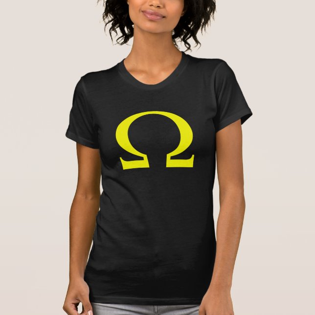 Omega-Symbol T-Shirt (Vorderseite)