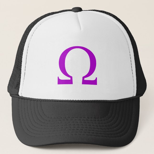 Omega-Symbol Truckerkappe (Vorderseite)