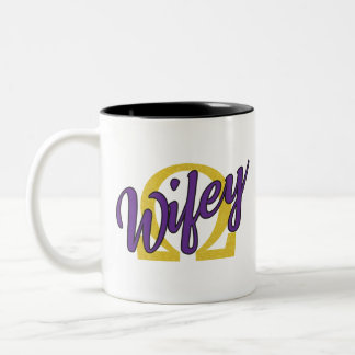 Omega Wifey Zweifarbige Tasse