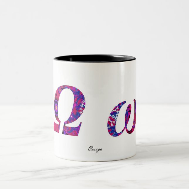OMEGA ZWEIFARBIGE TASSE (Mittel)