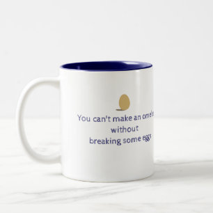 Omelet Name Personalisiert Zweifarbige Tasse