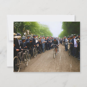 Omer Beaugendre Henri Cornet Tour de France 1908 Postkarte