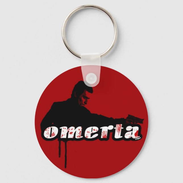 Omerta Schlüsselanhänger für die Schlüsseln von We (Vorderseite)