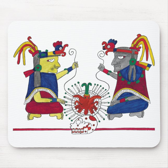 Ometeotl  mousepad (Vorne)