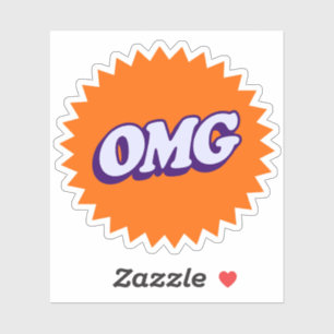 OMG-Aufkleber - Dicke und Fun Graphic Aufkleber