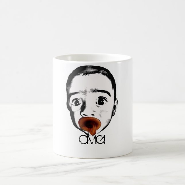 OMG Baby-Tasse Kaffeetasse (Mittel)