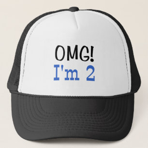 OMG bin ich 2 (Blau) Truckerkappe