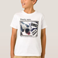 OMG! Der T - Shirt des Kindes
