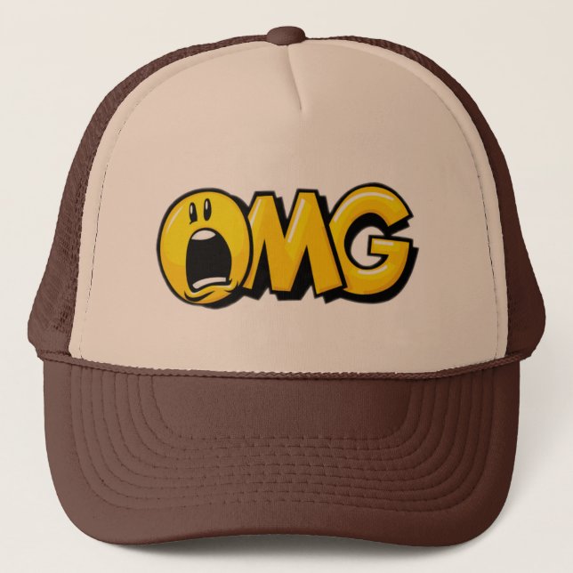 OMG Design Trucker Hats  Truckerkappe (Vorderseite)